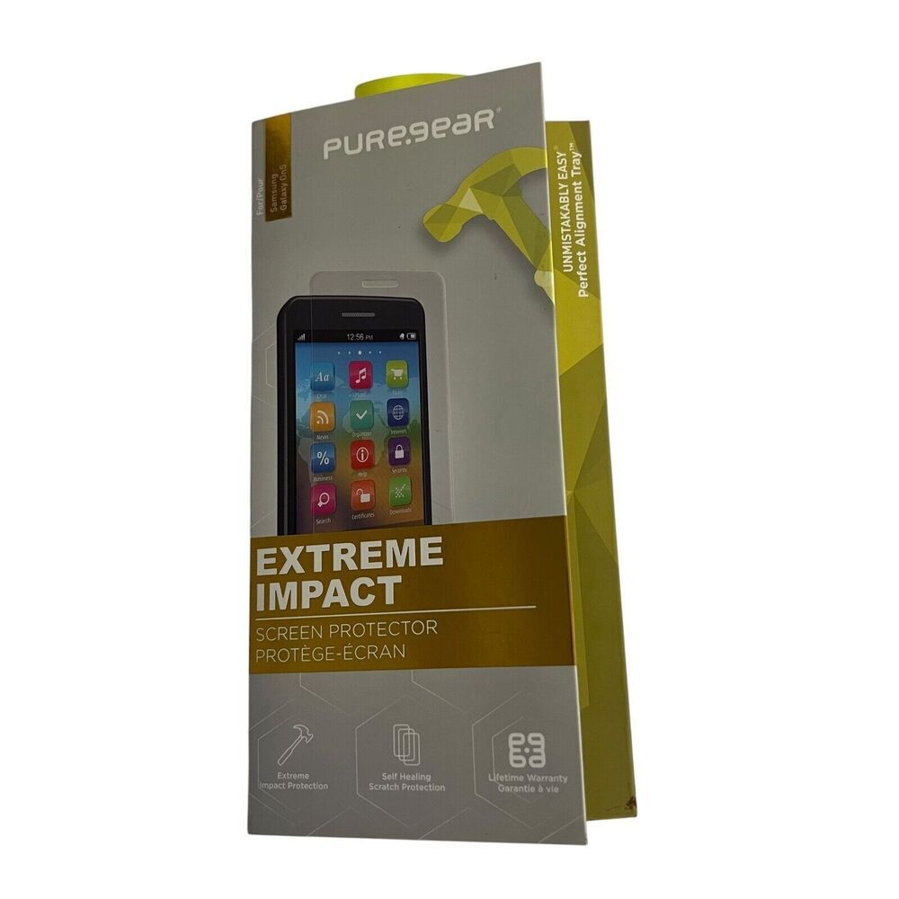 PureGear Extreme Impact Screen Protector Self Healing Scratch Protection - Picture 5 of 6